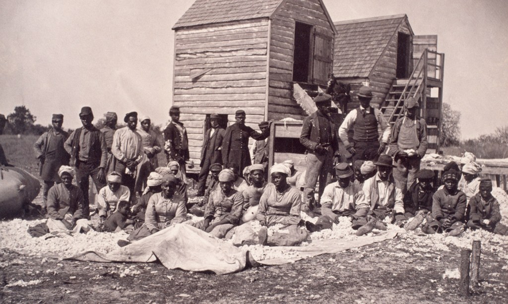 A group of former slaves that gathered on the former plantation of Confederate Gen. Thomas Drayton, which they began to harvest for their own profit.