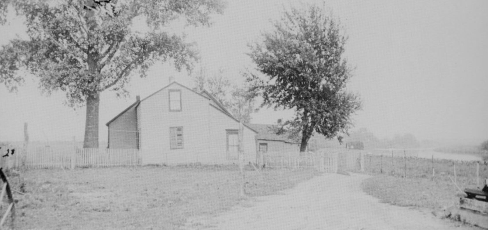 A historic photo of the Ton farm