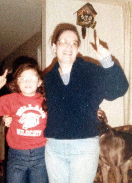 Becky and her mom