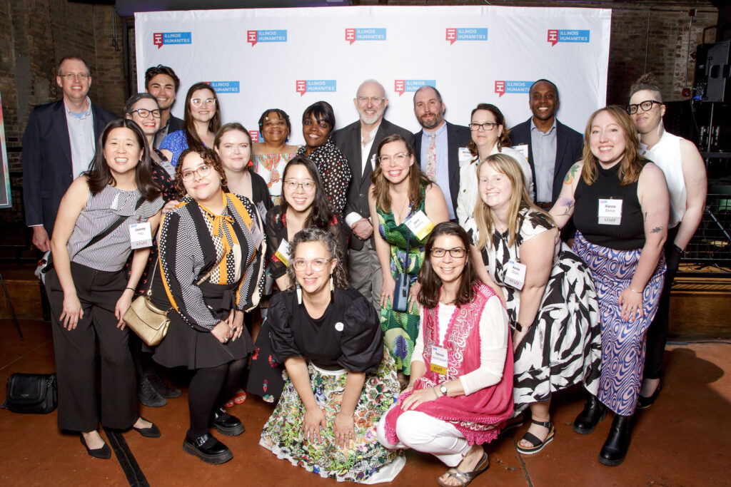 Illinois Humanities Staff at the 2023 Public Humanities Award at City Hall/Recess in Chicago