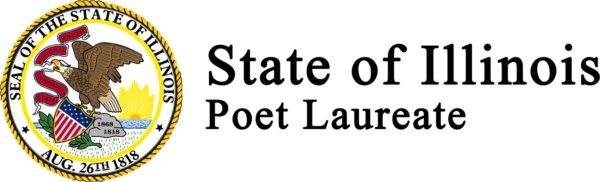 State of Illinois Poet Laureate logo black